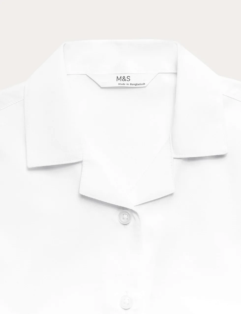 2 Pack Girls' Easy Iron Revere School Shirts (2-16 Yrs)