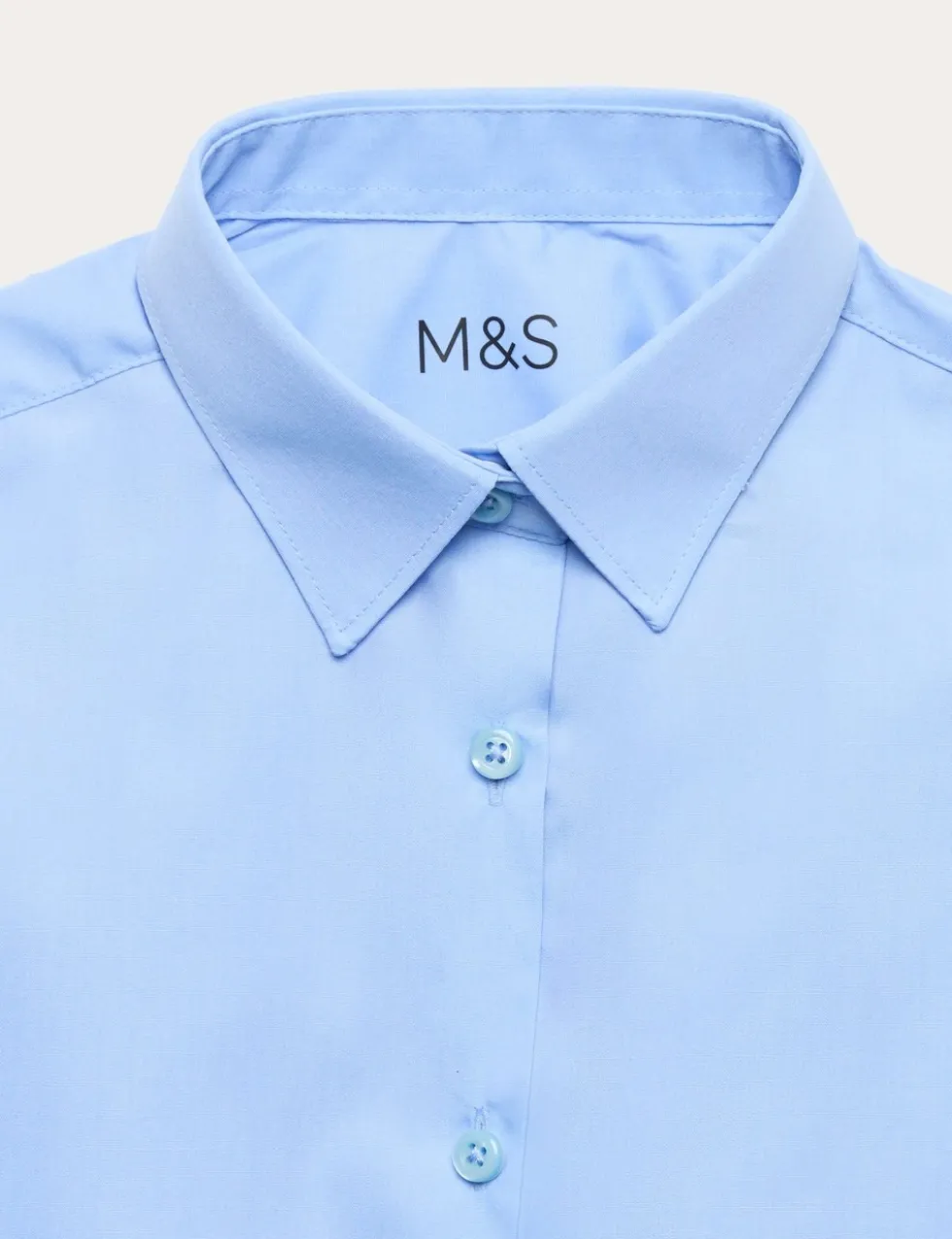 3 Pack Girls' Easy Iron School Shirts (2-16 Yrs)