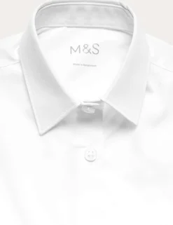 3 Pack Girls' Easy Iron School Shirts (2-16 Yrs)