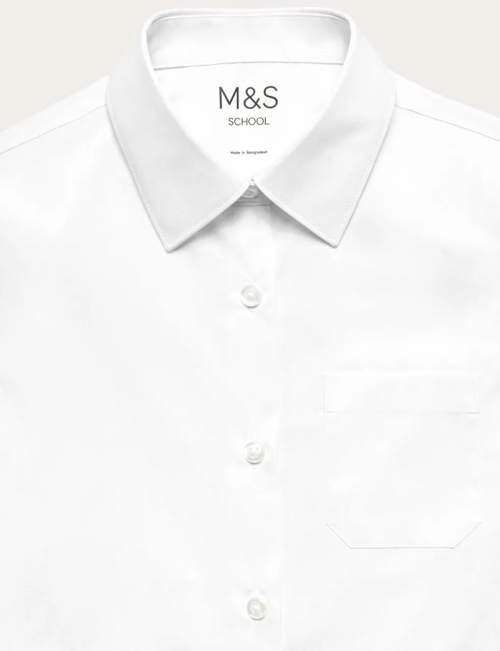2 Pack Girls' Non-Iron School Shirts (2-18 Yrs)