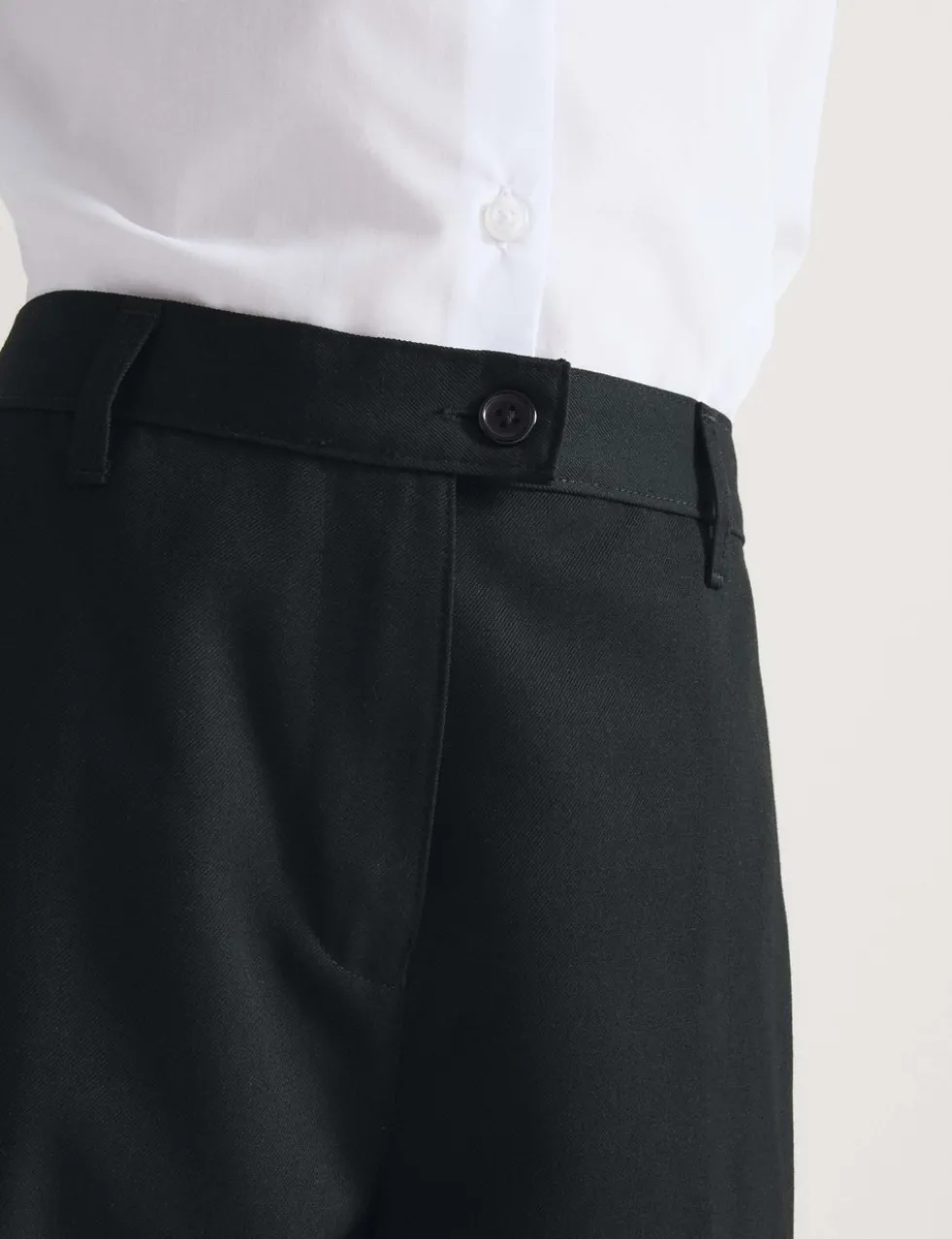 2 Pack Girls Regular Leg Trousers (2-18 Yrs)
