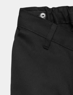 2 Pack Girls' Skinny Leg School Trousers (2-18 Yrs)