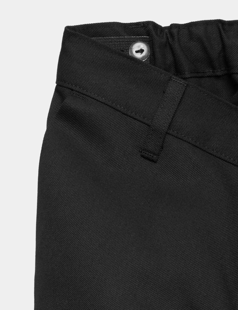2 Pack Girls' Skinny Leg School Trousers (2-18 Yrs)