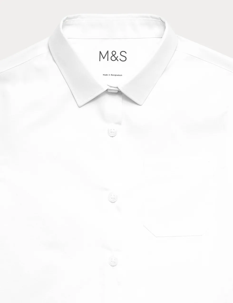 2 Pack Girls' Slim Fit Non-Iron School Shirts (2-18 Yrs)