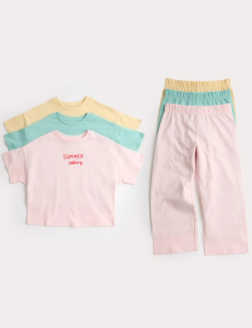 3 Pack Graphic Pyjama Set (1-8 Yrs)