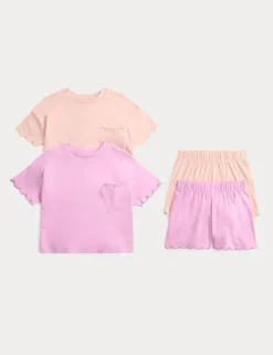 2 Pack Graphic Short Pyjama Sets (1-8 Yrs)