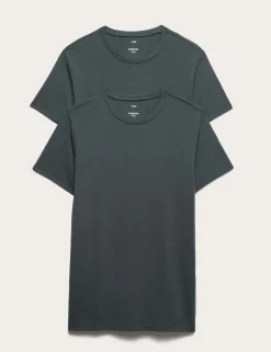 2 Pack Heatgen™ Light Thermal Short Sleeve Tops