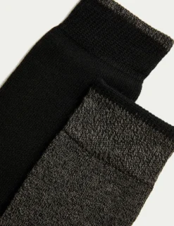 2 Pack Heatgenâ„¢ Maximum Warmth Longer Length Thermal Socks