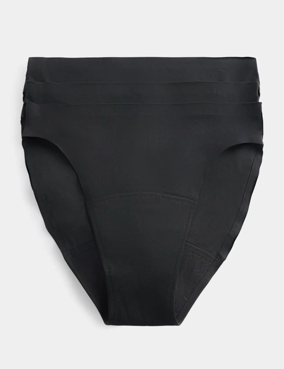 3 Pack Heavy Absorbency No VPL Period High Leg Knickers