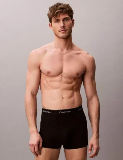 5 Pack Icon Cotton Stretch Logo Trunks