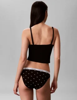 5 Pack Icon Logo Cotton Rich Bikini Knickers