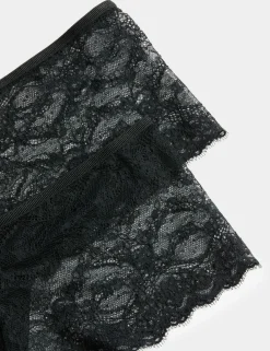 2 Pack Ida Lace High Rise Knicker Shorts