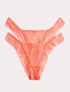 2 Pack Ida Lace Miami Knickers