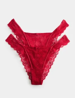 2 Pack Ida Lace Miami Knickers