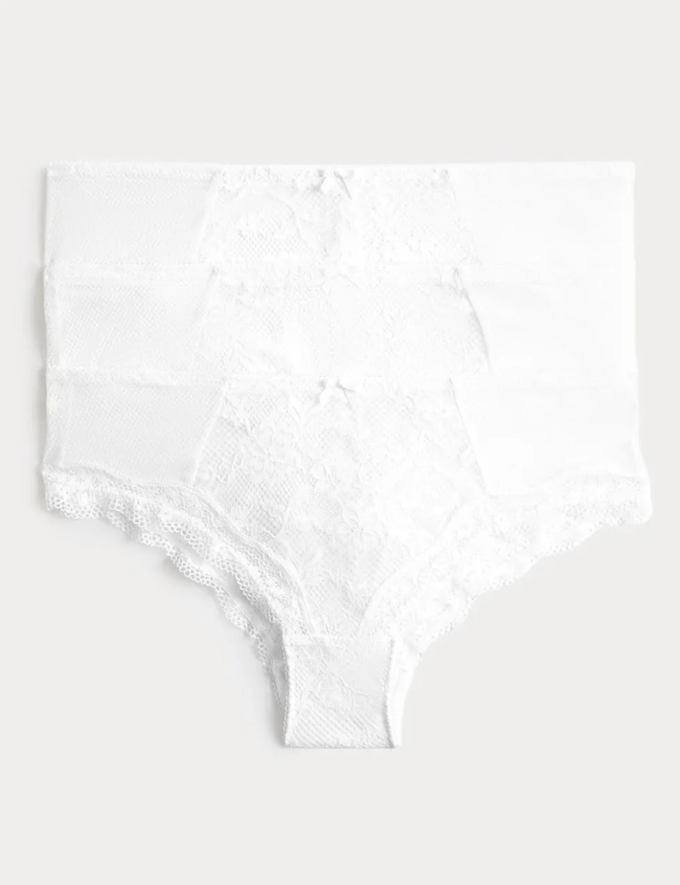 3 Pack Jasmine All Over Lace Hipster Knickers