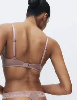 2 Pack Jasmine Lace Wired Demi Cup Bras (A-E)