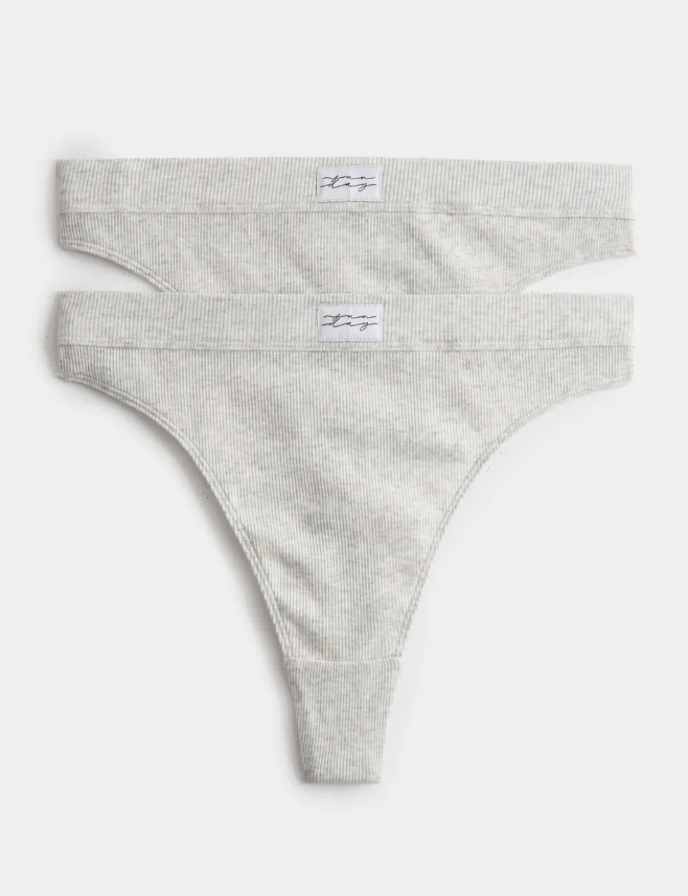 2 Pack Juni High Waisted Thongs
