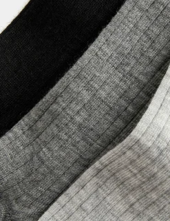 3 Pack Lambswool Rich Socks