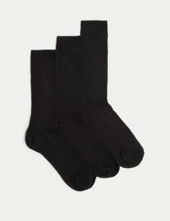 3 Pack Light Thermal Gentle Grip Socks