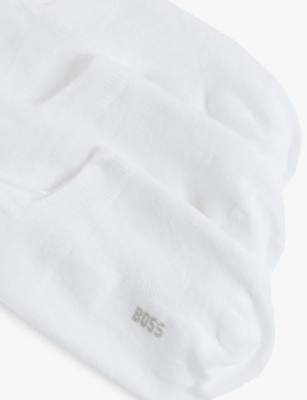 3 Pack Logo Cotton Rich Invisible Socks