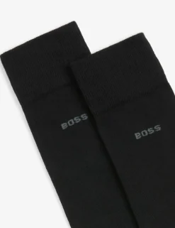 2 Pack Logo Cotton Rich Socks