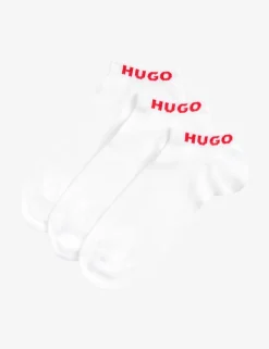 3 Pack Logo Cotton Rich Trainer Socks
