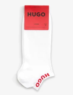 3 Pack Logo Cotton Rich Trainer Socks