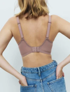 2 Pack Mesh Extra Support Bras (F-J)