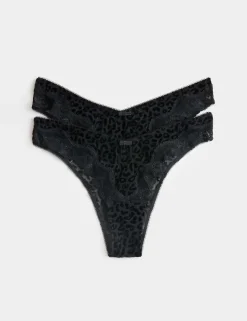 2 Pack Mesh Miami Knickers