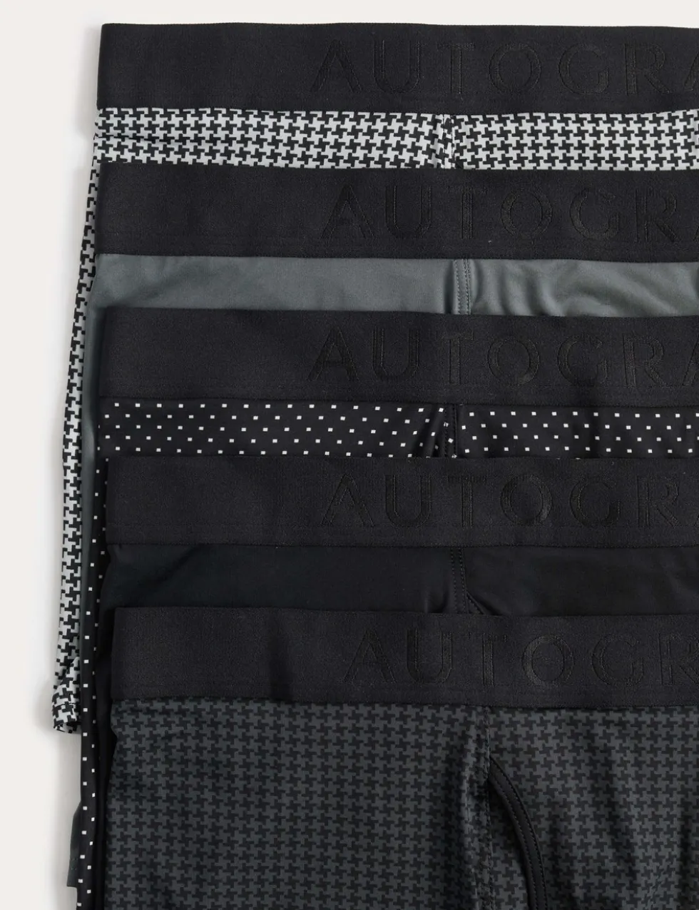5 Pack Microskin Geometric Trunks