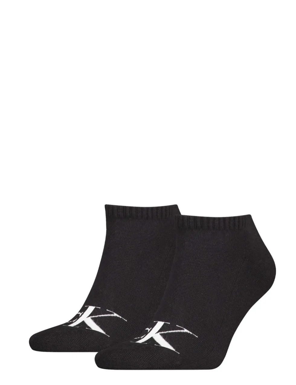 2 Pack Monogram Cotton Rich Trainer Socks
