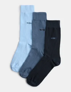 3 Pack No1 Dad Cotton Rich Socks