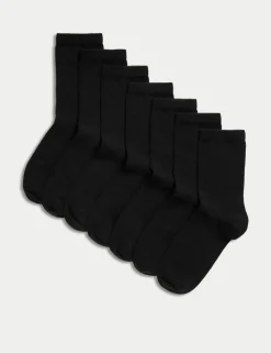 7 Pack of Ankle School Socks