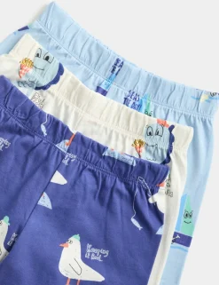 3 Pack Patterned Pyjama Sets (1-8 Yrs)