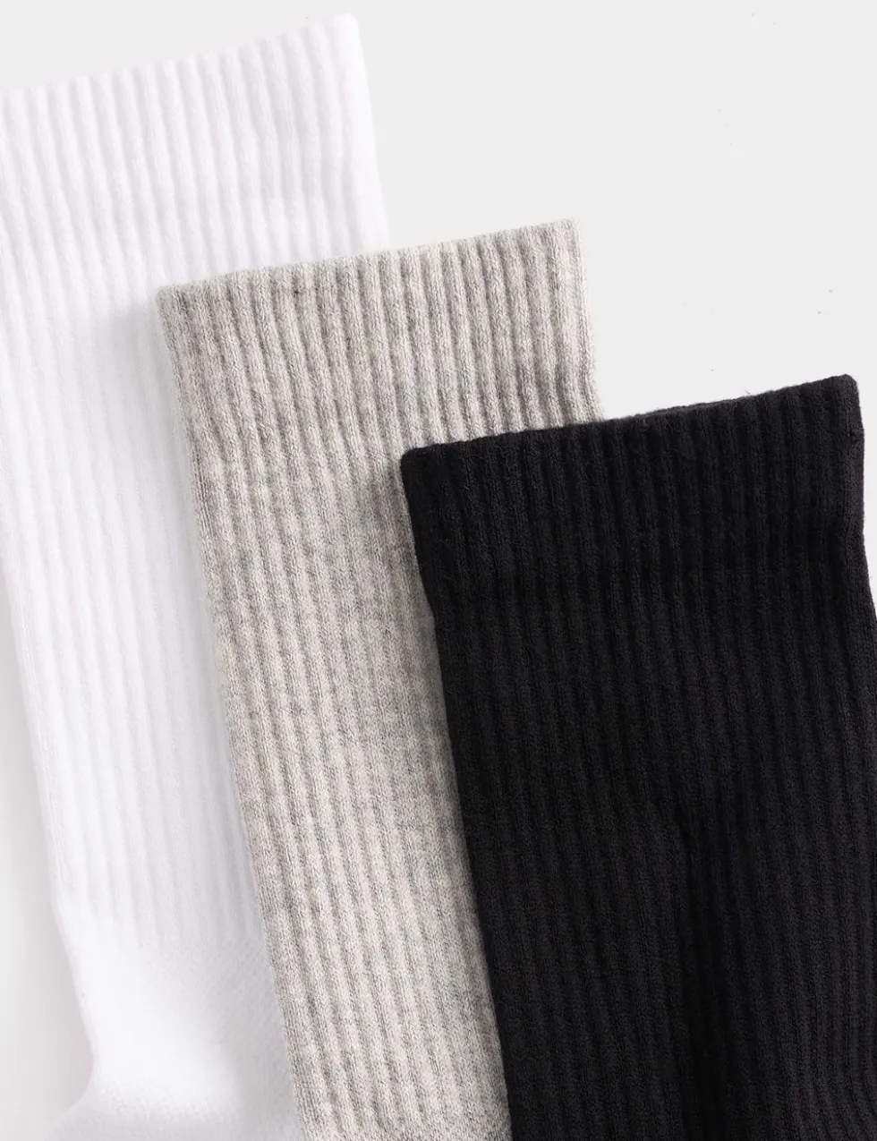 3 Pack Pima Cotton Rich Socks