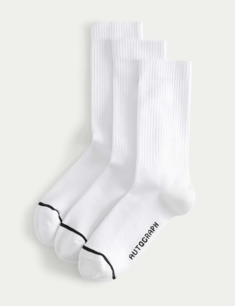 3 Pack Pima Cotton Rich Socks