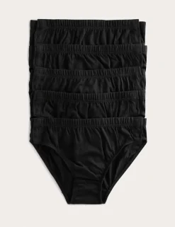 5 Pack Pure Cotton Adaptive Popper Briefs (2-16 Yrs)