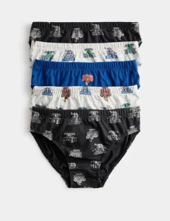 5 Pack Pure Cotton Avengersâ„¢ Briefs (2-8 Yrs)
