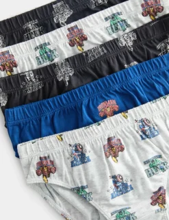 5 Pack Pure Cotton Avengers™ Briefs (2-8 Yrs)