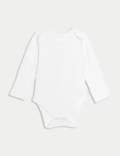 5 Pack Pure Cotton Bodysuits (5lbs - 3 Yrs)