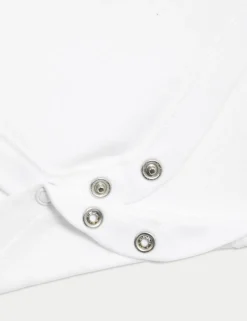 5 Pack Pure Cotton Bodysuits (5lbs-3 Yrs)