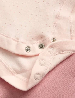 7 Pack Pure Cotton Bodysuits (7lbs-3 Yrs)