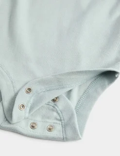 5 Pack Pure Cotton Bodysuits (7lbs-3 Yrs)
