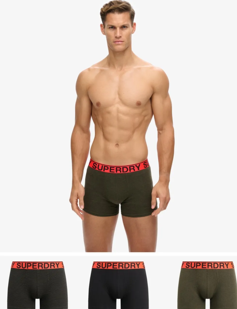 3 Pack Pure Cotton Boxers