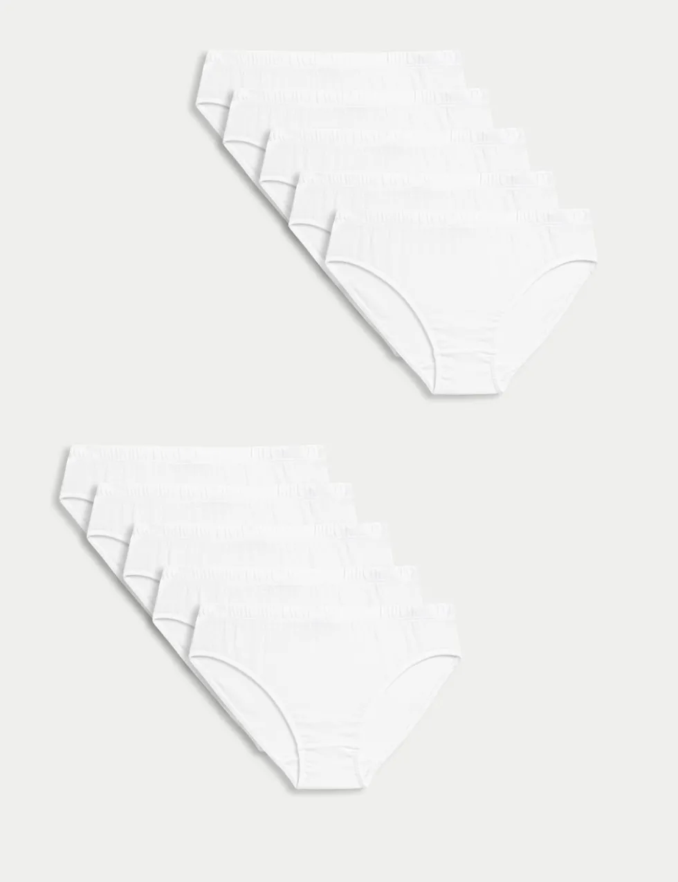 10 Pack Pure Cotton Briefs (2-14 Yrs)