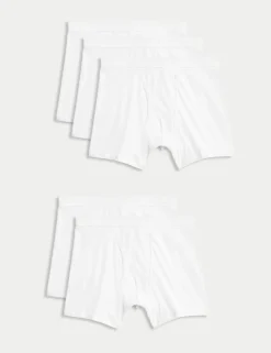 5 Pack Pure Cotton Cool & Fresh™ Trunks