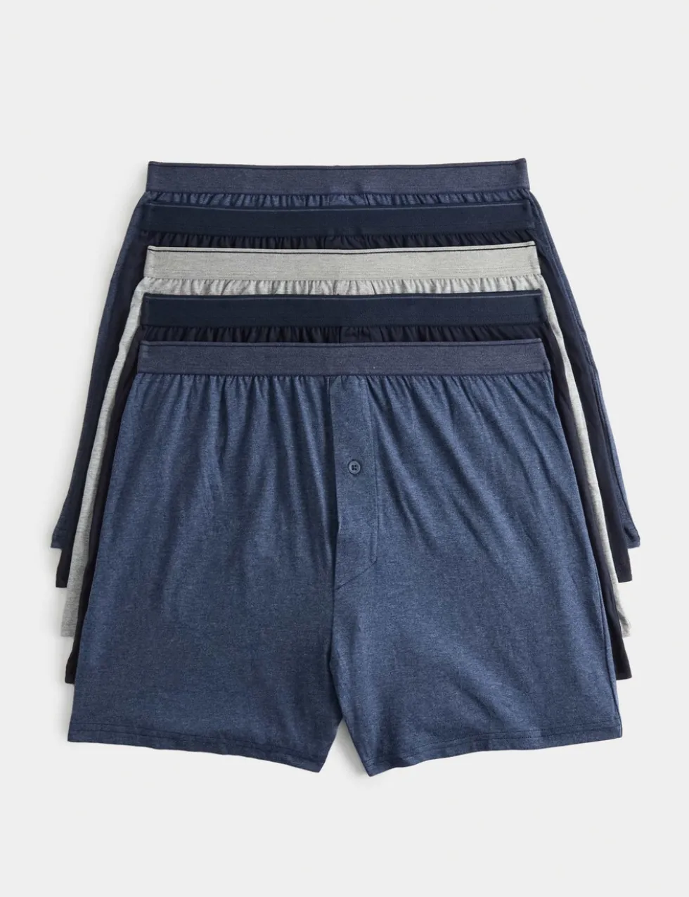 5 Pack Pure Cotton Cool & Fresh™ Jersey Boxers