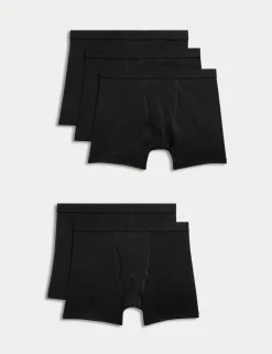 5 Pack Pure Cotton Cool & Fresh™ Trunks