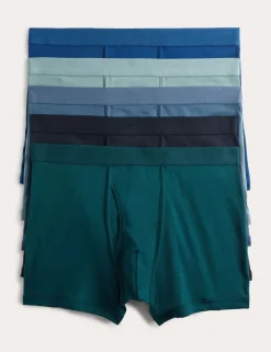 5 Pack Pure Cotton Cool & Fresh™ Trunks