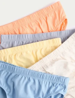10 Pack Pure Cotton Core Brights Briefs (2-14 Yrs)